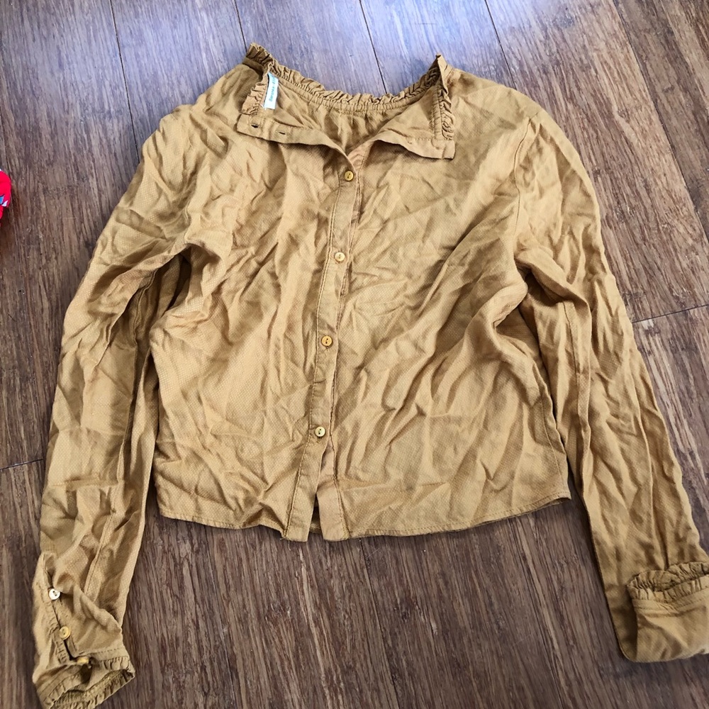 Long sleeve reflex blouse